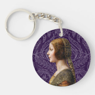 Porte-clefs Leonardo da Vinci Portrait La Bella Principessa