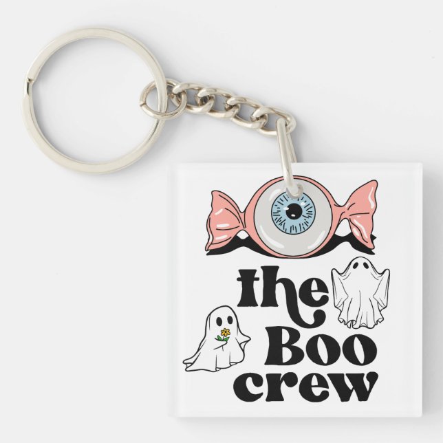 Porte-clefs L'équipage du Boo | Spooktacular Halloween Squad (Devant)