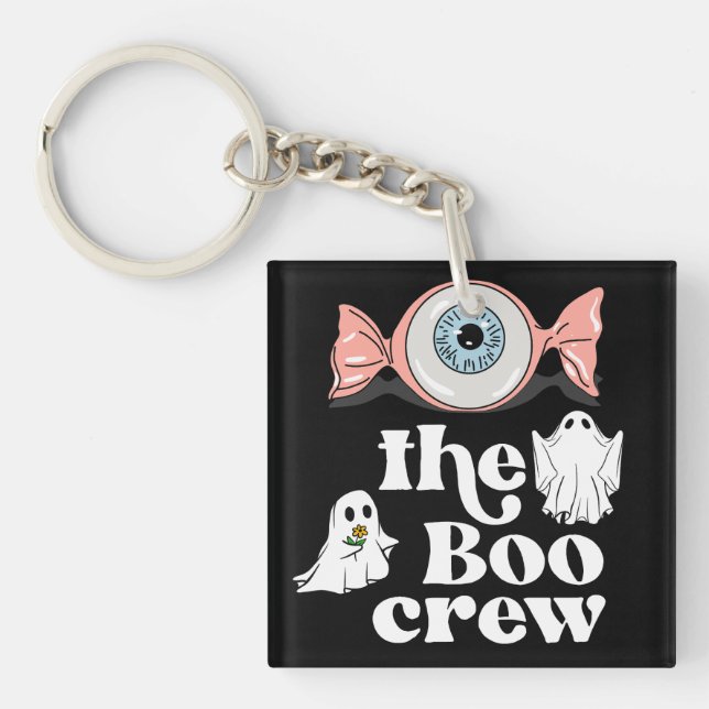 Porte-clefs L'équipage du Boo | Spooktacular Halloween Squad (Devant)