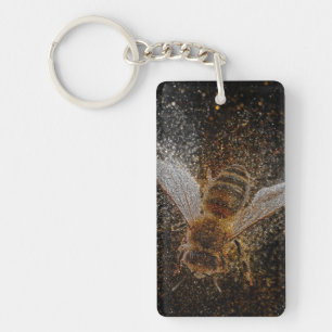 Porte-clefs Les abeilles tombées sont magiques