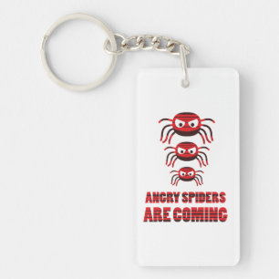 Porte-clefs Les araignées en colère arrivent T-shirt
