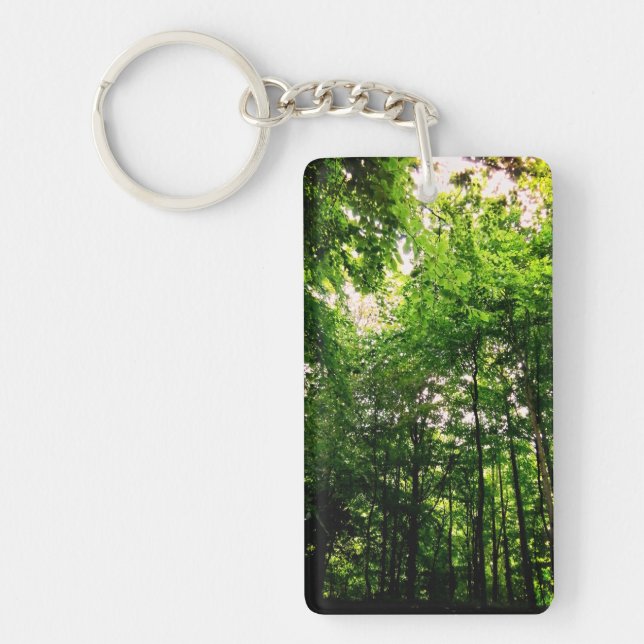 Porte-clefs Les arbres verts (Devant)