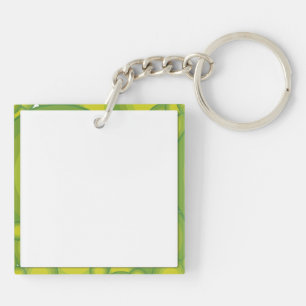 Porte-clefs Les bulles vertes
