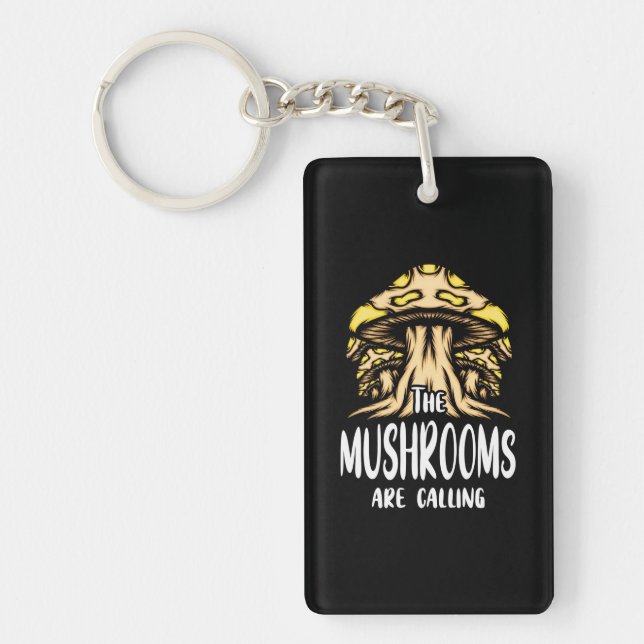 Porte-clefs Les Champignons Appelent (Devant)