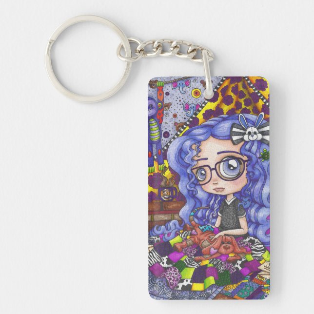 Porte-clefs Les choses préférées de Lorie (Devant)