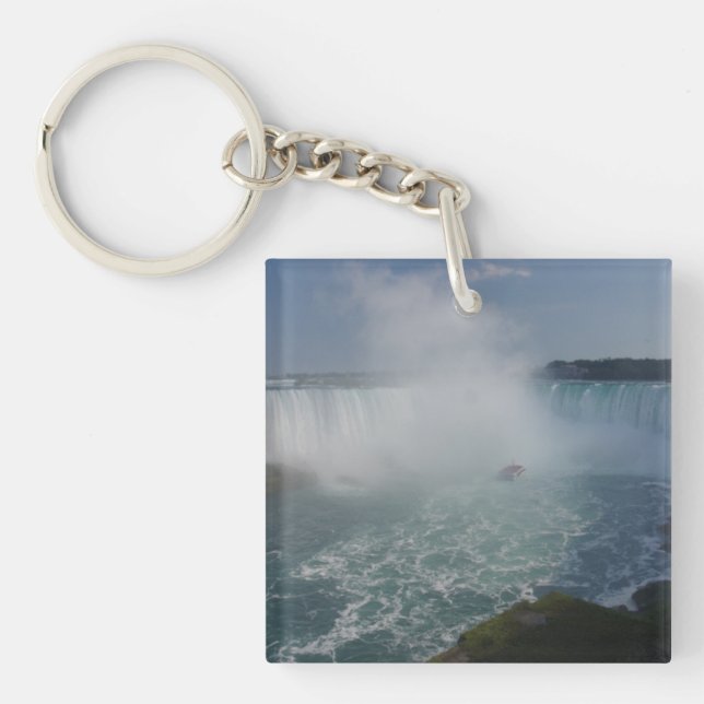 Porte-clefs Les chutes en fer à cheval des chutes du Niagara (Devant)