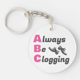 Porte-clefs Les Danseurs De Clog Clogging