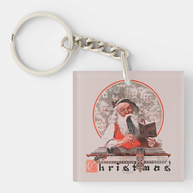 Porte-clefs Les dépenses de Père Noël (Devant)