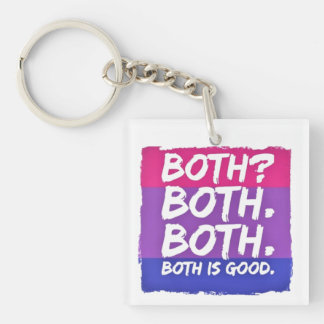 Porte-clefs Les Deux Sont Une Bonne Fierté Bisexuelle