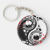 Les dragons frais de Yin Yang d'éclaboussure de