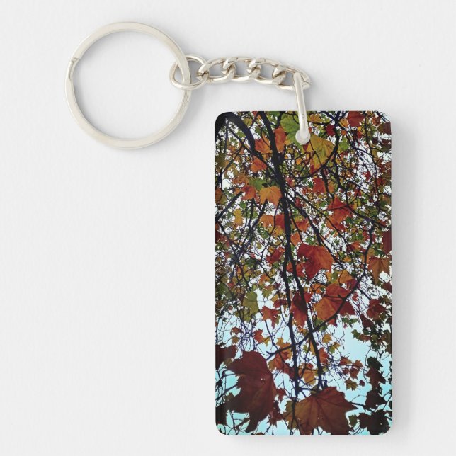 Porte-clefs Les feuilles changent (Devant)