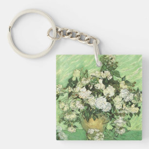 Porte-clefs Les fleurs de Van Gogh dans Vase