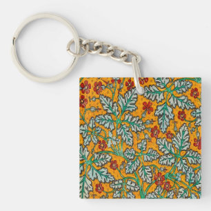 Porte-clefs Les fleurs jaunes de Betty