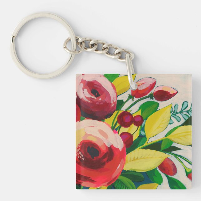 Porte-clefs Les fleurs vivaces (Devant)