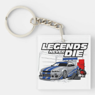 PORTE-CLEFS LES LÉGENDAIRES SKYLINE NE MEURENT JAMAIS !