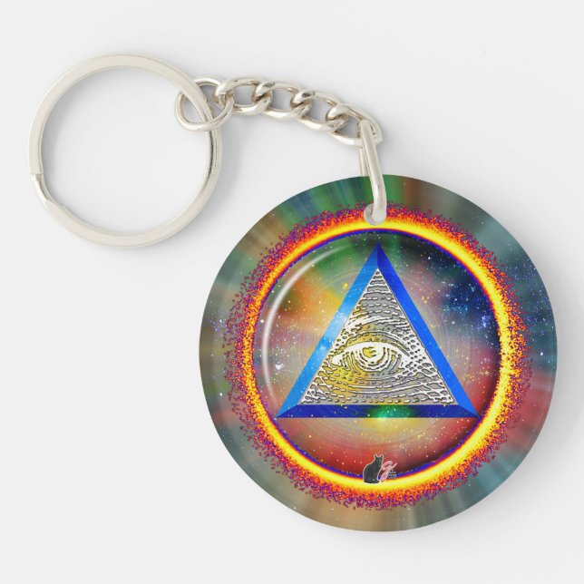 Porte-clefs Les lentilles de la Providence (Devant)