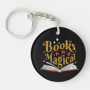 Porte-clefs Les livres anciens sont magiques