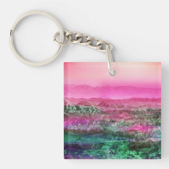 Porte-clefs Les montagnes du désert (Devant)