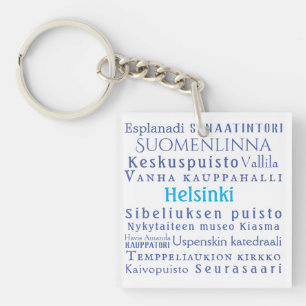 Porte-clefs Les monuments d'Helsinki