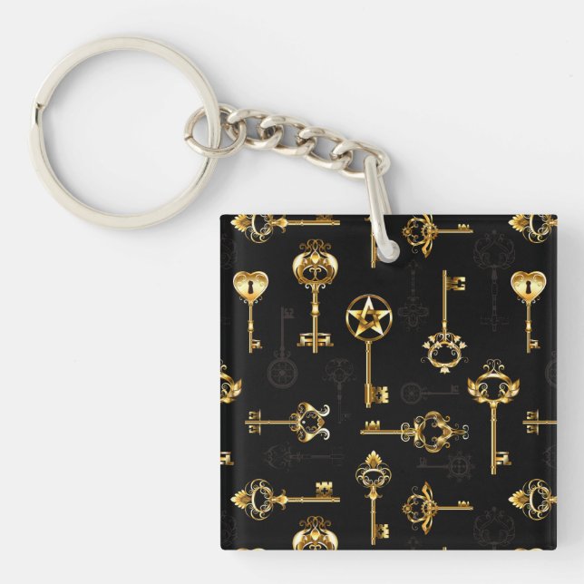 Porte-clefs Les Patters de Seamless avec Golden Keys (Devant)