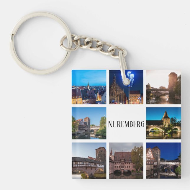 Porte-clefs Les paysages de Nuremberg (Devant)