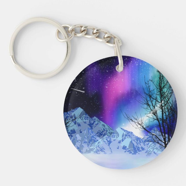 Porte-clefs Les points forts de l'hiver (Devant)