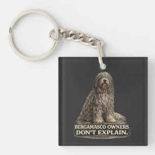 Porte-clefs Les propriétaires de Bergamasco n'expliquent pas