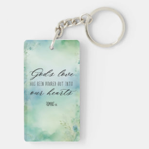 Porte-clefs Les Romains L'amour de Dieu a été versé dans nos c