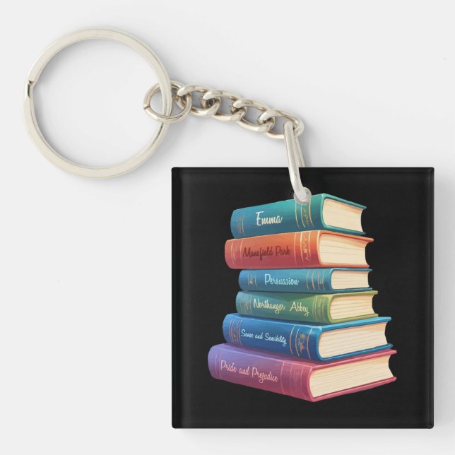 Porte-clefs Les romans de Jane Austen VIII (Devant)