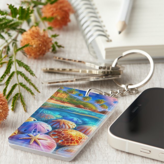 Porte-clefs Les trésors des marées tropicales (Devant droit)