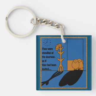 Porte-clefs Les visiteurs