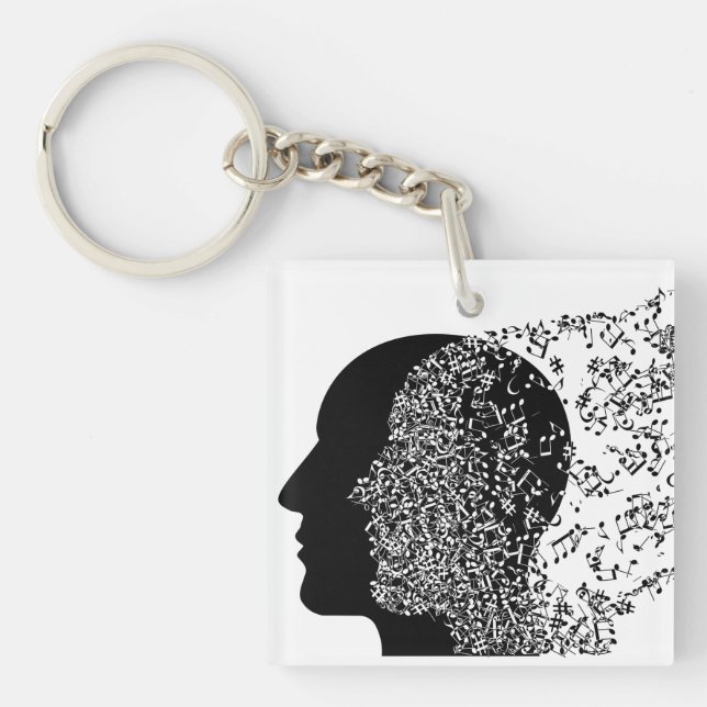 Porte-clefs L'Esprit de la Musique (Devant)