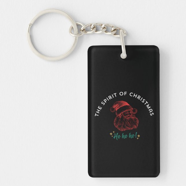PORTE-CLEFS L'ESPRIT DE NOËL (Devant)