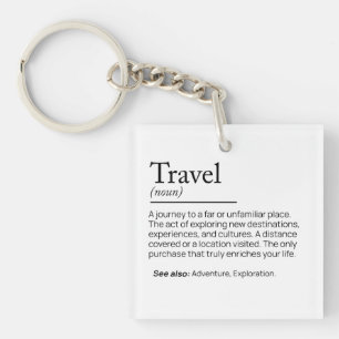 Porte-clefs L'essence du voyage