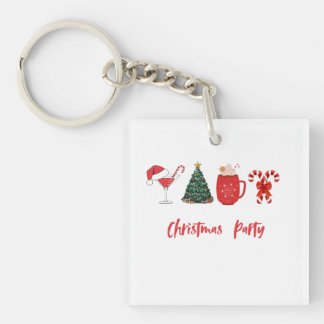 Porte-clefs Let’s Get Jolly – Funny Christmas Party