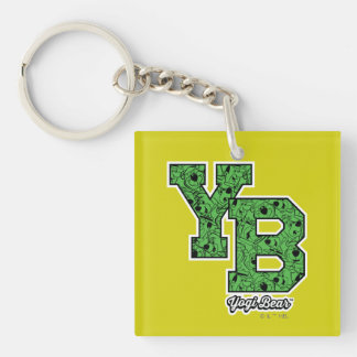Porte-clefs Lettres de Varsité à motifs de l'ours de Yogi