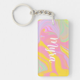 Porte-clefs Lever Abstrait du printemps