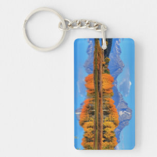 Porte-clefs Lever de soleil de courbure d'Oxbow