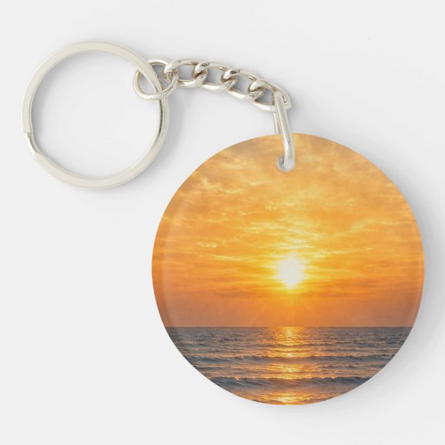 Porte-clefs Lever et coucher de soleil (Devant)