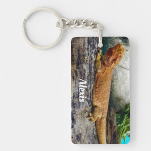 Porte-clefs Lézard Dragon Personnalisé Pour Adulte