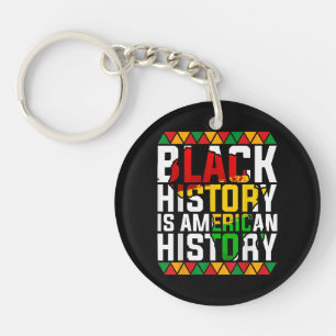 Porte-clefs L'histoire des Noirs est l'histoire patriotique am