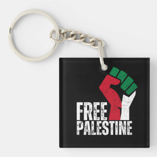 Porte-clefs Libérez la Palestine Gaza - Liberté pour les Pales