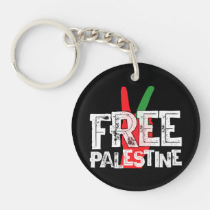 Porte-clefs Libérez la Palestine Tee de cessez-le-feu patrioti