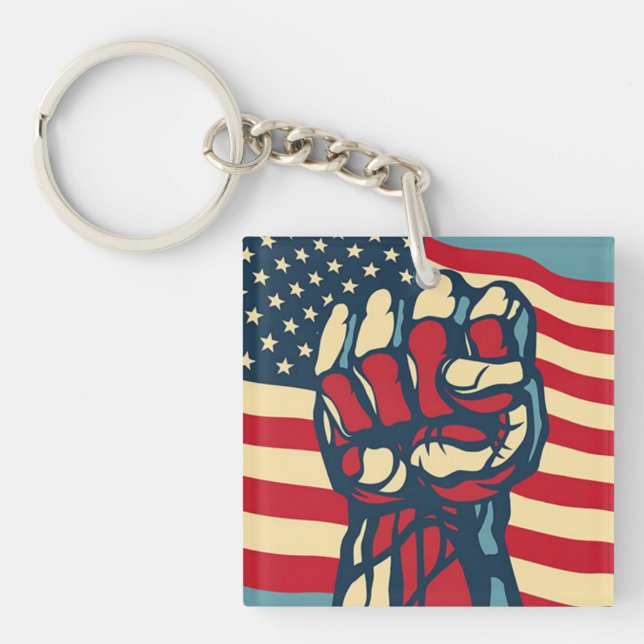 Porte-clefs Liberté (Devant)