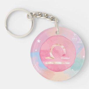 Porte-clefs Libra Astrologie Zodiac Porte - clé - Balance & Be