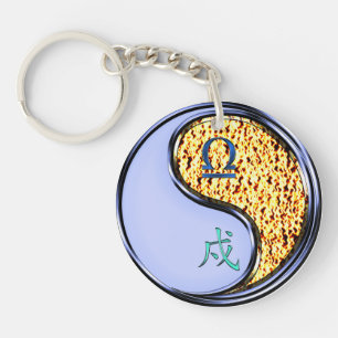 Porte-clefs Libra & Fire Dog