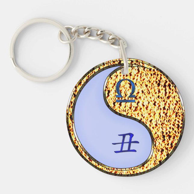 Porte-clefs Libra & Fire Ox (Devant)
