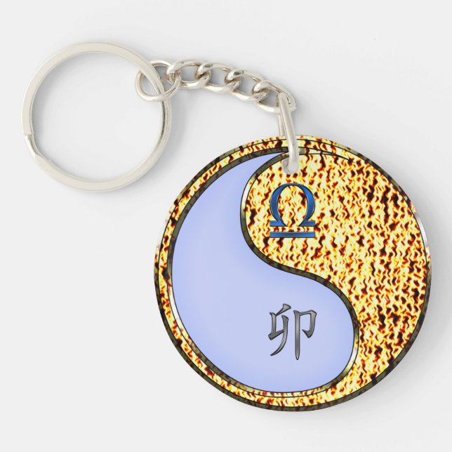 Porte-clefs Libra & Fire Rabbit (Devant)