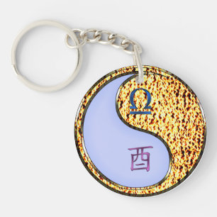 Porte-clefs Libra & Fire Rooster
