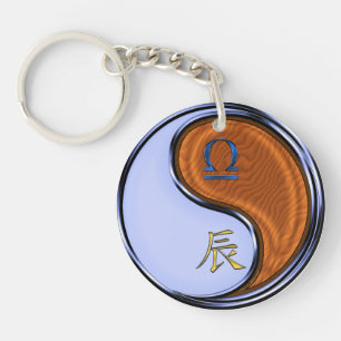 Porte-clefs Libra & Wood Dragon